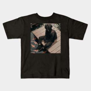 Koi Pond Kids T-Shirt